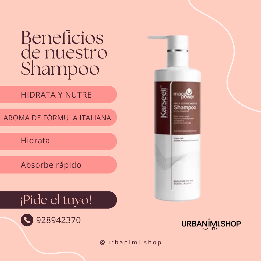 SHAMPOO MACA POWER/ KARSEELL