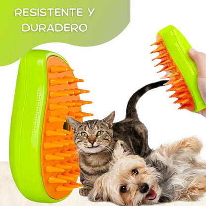 VapoPet Care/Cepillo a Vapor para Mascotas🐶🐱