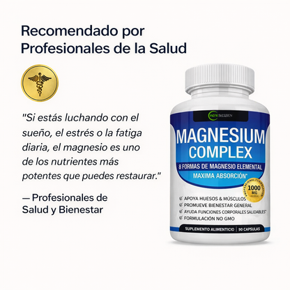 Magnesium Complex – Bienestar que se Siente