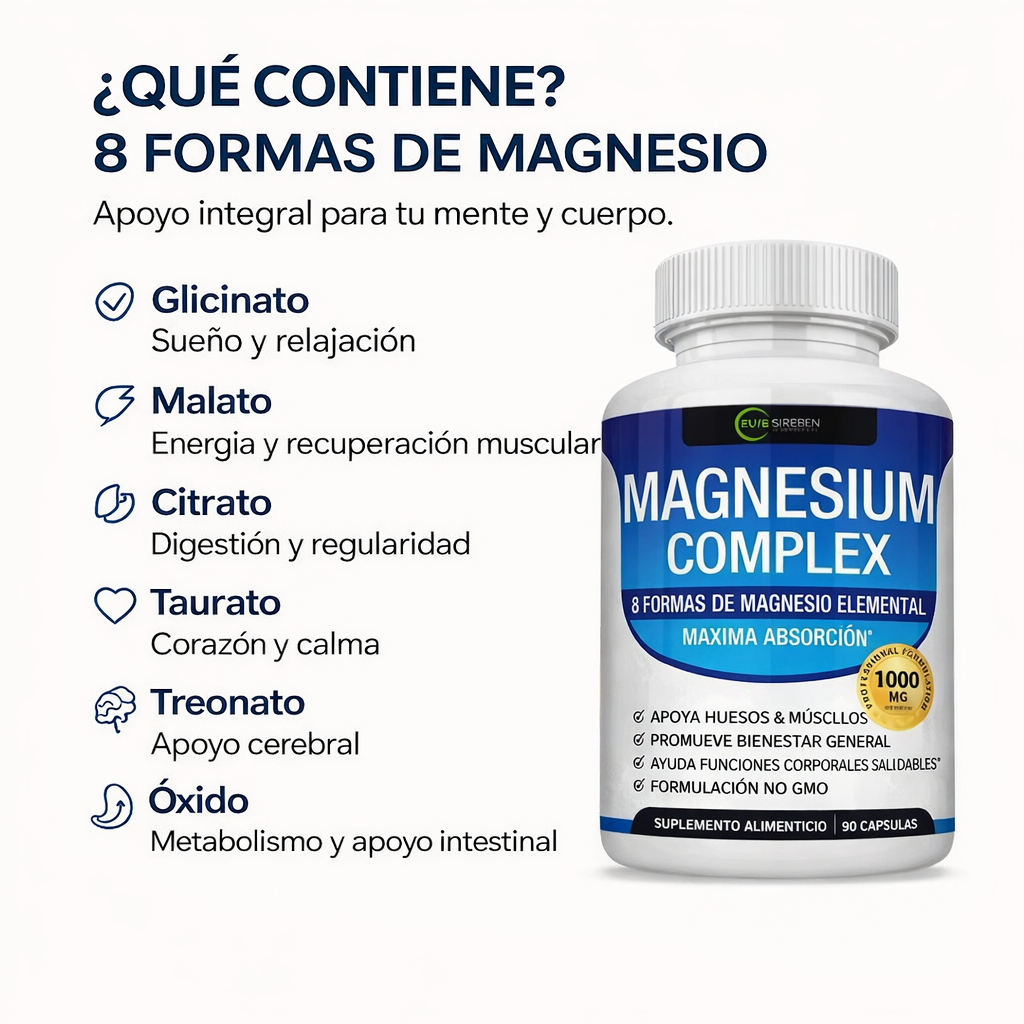 Magnesium Complex – Bienestar que se Siente