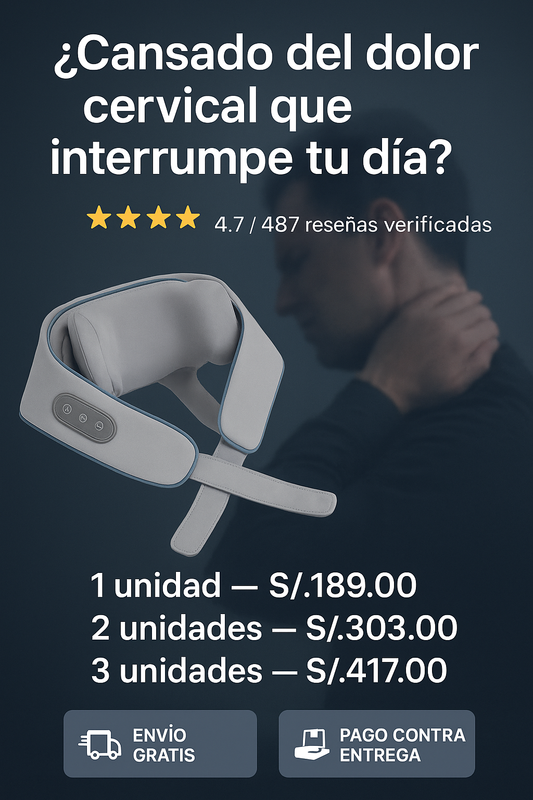 Masajeador Multifuncional - MuscleX Pro Relief