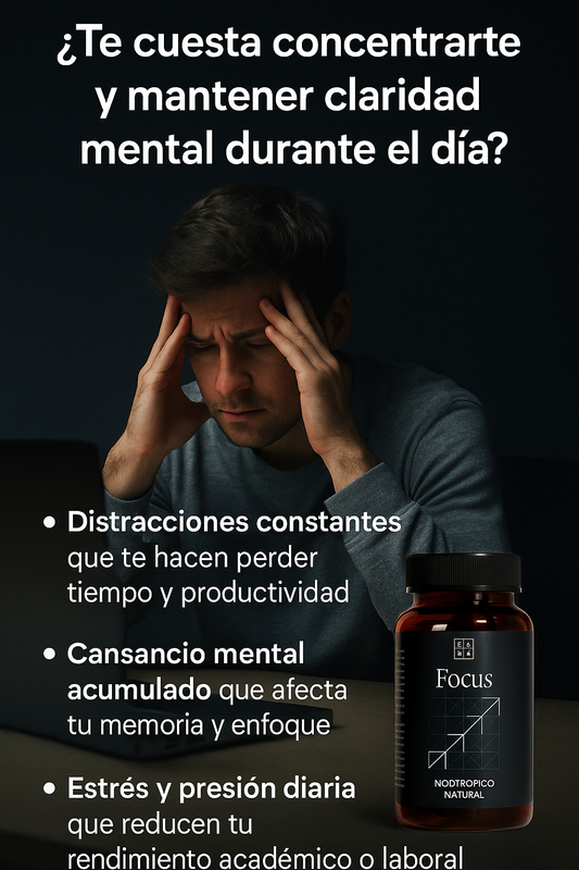 ZZEN Focus+  Enfoque inteligente con respaldo científico.